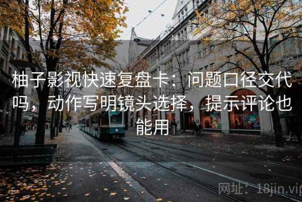 柚子影视快速复盘卡：问题口径交代吗，动作写明镜头选择，提示评论也能用
